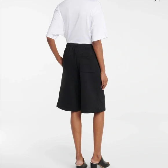 ACNE STUDIOS Cotton jersey shorts - black - Picture 2 of 11